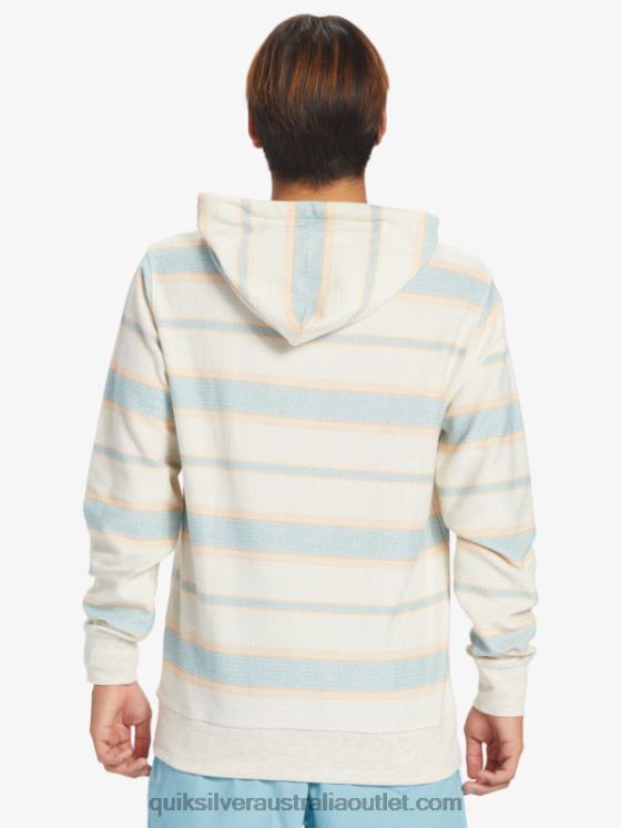 Quiksilver Men Great Otway Hoodie H2N4B579 cameo blue great otway