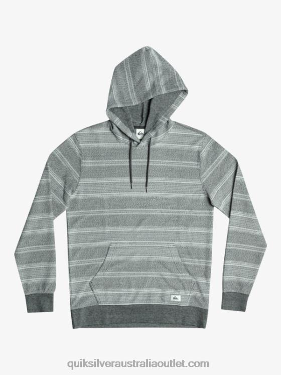 Quiksilver Men Great Otway Hoodie H2N4B580 black otway stripe