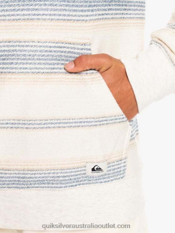 Quiksilver Men Great Otway Hoodie H2N4B582 bering sea otway stripe