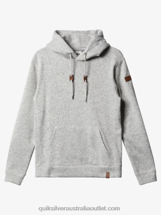 Quiksilver Men Keller Hoodie H2N4B1711 light grey heather