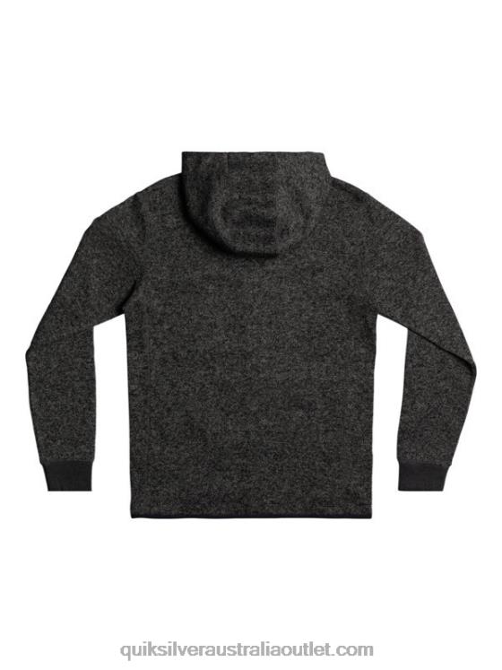 Quiksilver Men Keller Zip-Up Hoodie H2N4B1480 dark grey heather