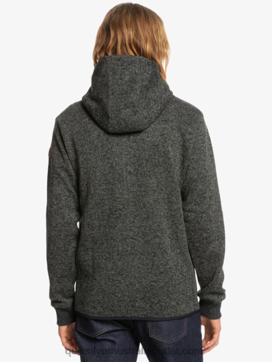 Quiksilver Men Keller Zip-Up Hoodie H2N4B1480 dark grey heather