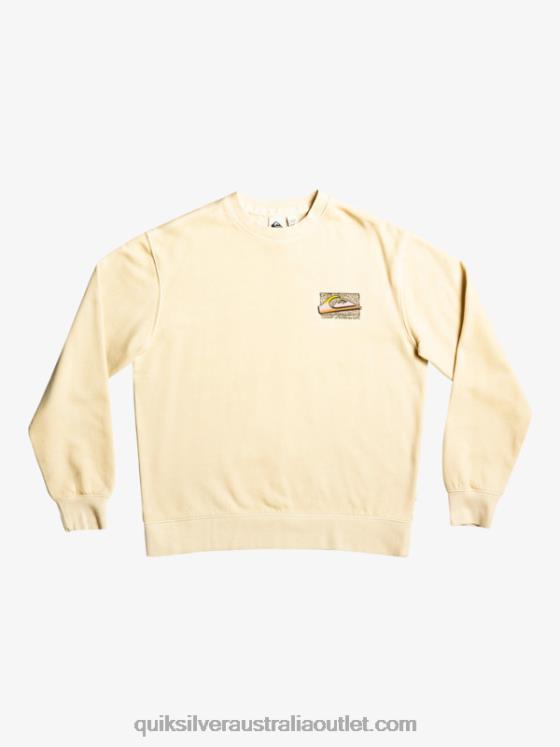 Quiksilver Men Neon Slab Sweatshirt H2N4B1056 birch