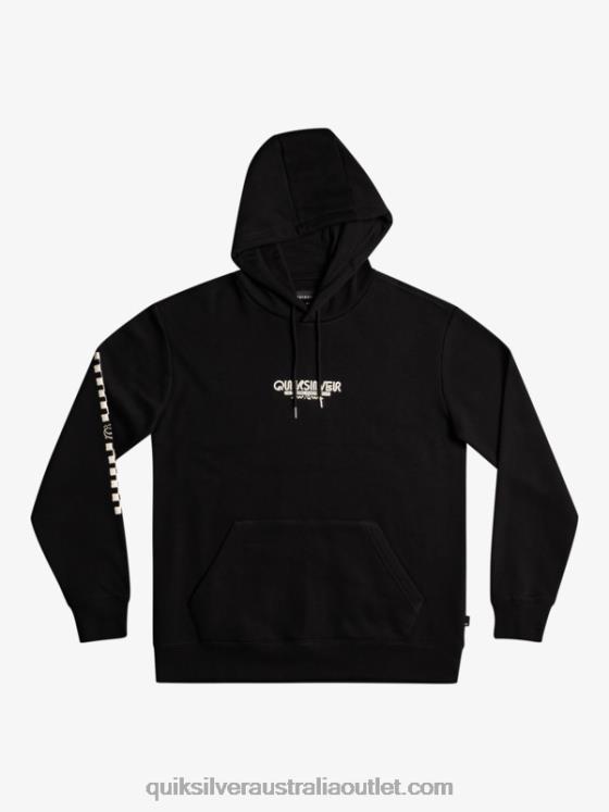 Quiksilver Men Omni Check Hoodie H2N4B1486 black