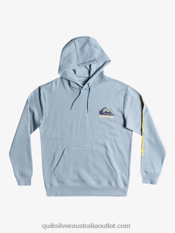 Quiksilver Men Omni Logo Hood Fleece Top H2N4B1090 black