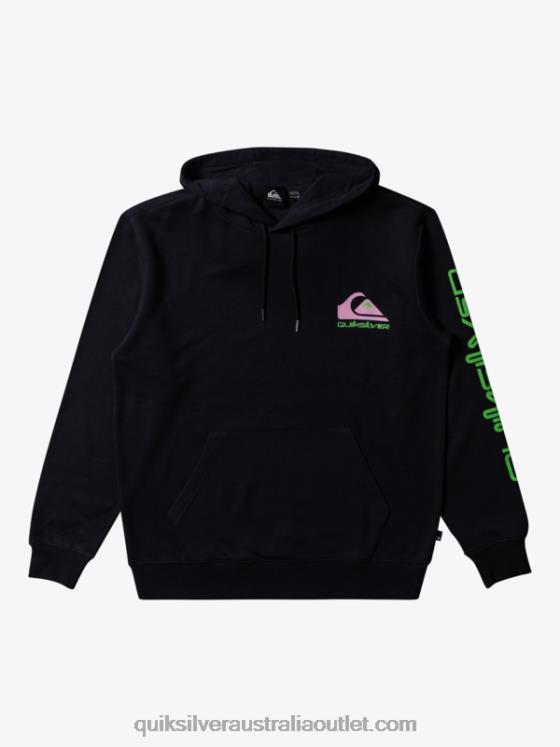 Quiksilver Men Omni Logo Hoodie H2N4B641 black