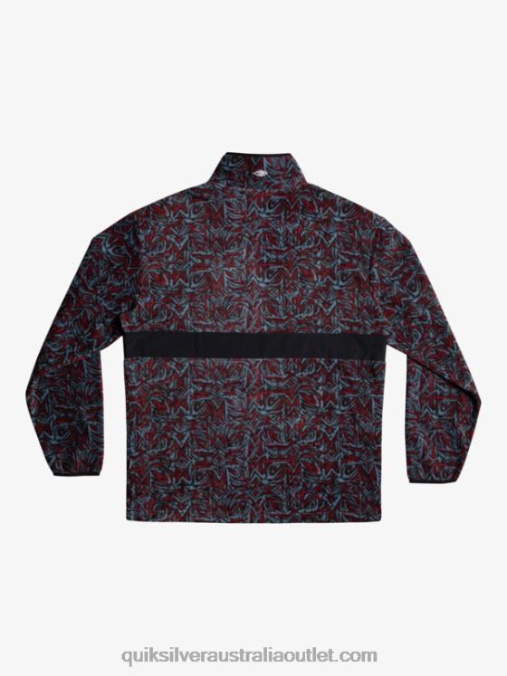 Quiksilver Men Saturn Half Zip Fleece H2N4B1562 provencial blue saturn