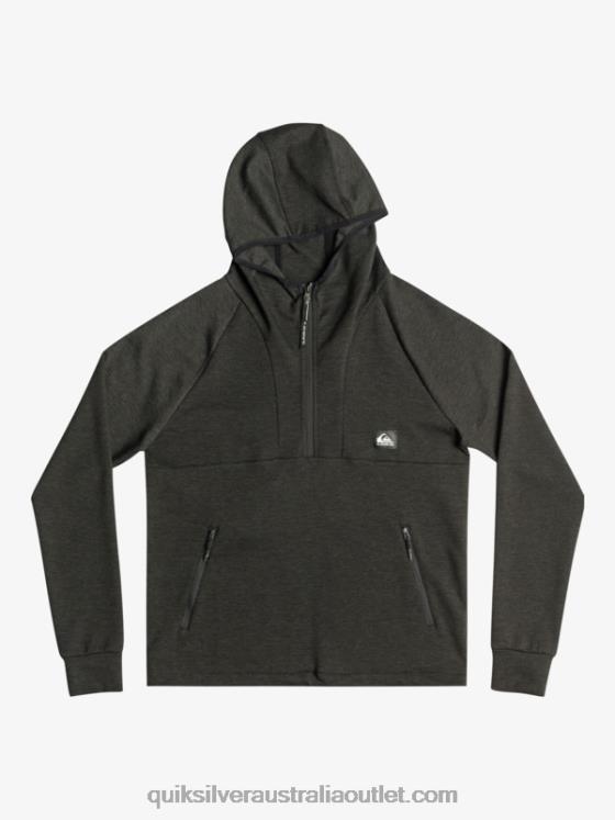 Quiksilver Men Step Off Hoodie H2N4B1028 phantom heather
