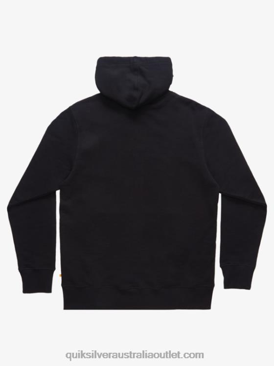 Quiksilver Men Waterman After Surf Zip-Up Hoodie H2N4B1420 black