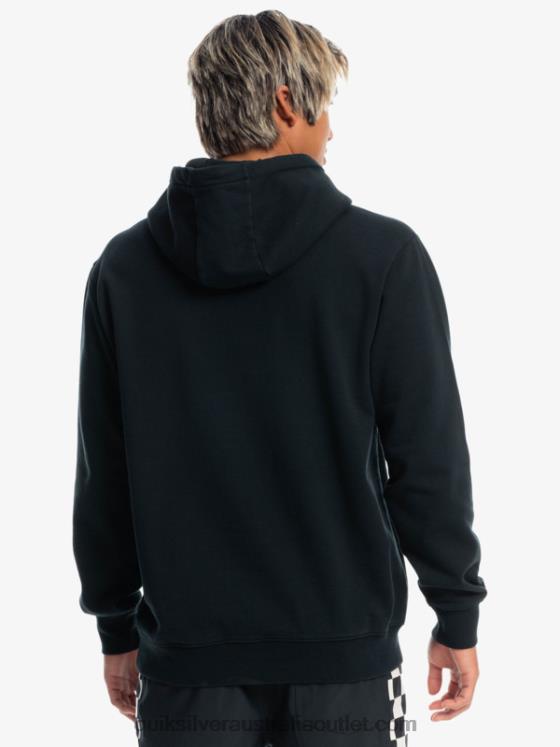 Quiksilver x Stranger Men Things Official Logo Hoodie H2N4B1806 black