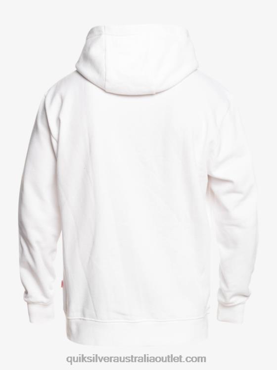 Quiksilver x Stranger Men Things Official Logo Hoodie H2N4B1807 white