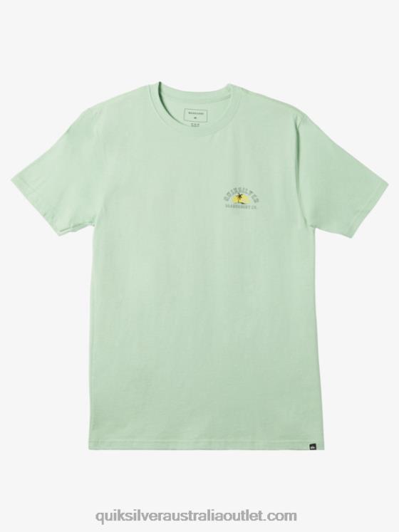 Quiksilver Men Alone At Last T-shirt H2N4B1162 sprucestone