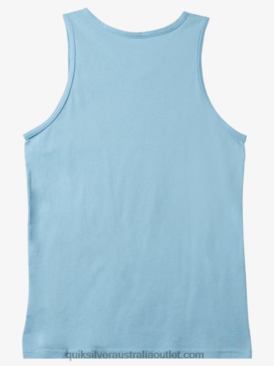 Quiksilver Men Between The Lines T-shirt H2N4B1002 sky blue