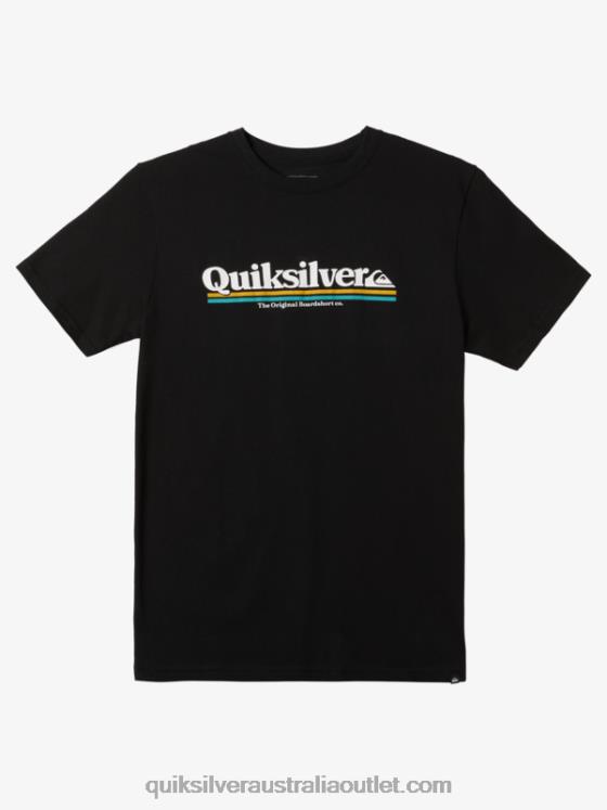 Quiksilver Men Between The Lines T-shirt H2N4B976 black