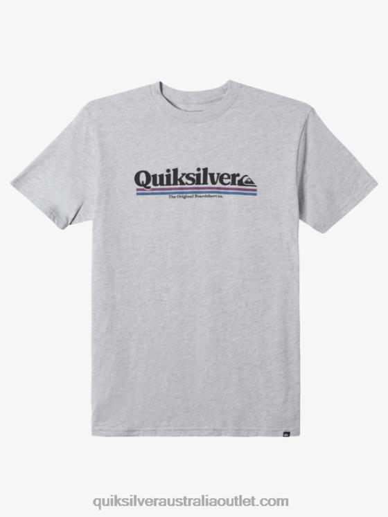 Quiksilver Men Between The Lines T-shirt H2N4B977 athletic heather