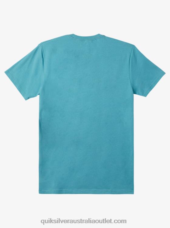 Quiksilver Men Between The Lines T-shirt H2N4B980 brittany blue