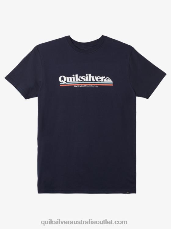 Quiksilver Men Between The Lines T-shirt H2N4B981 navy blazer