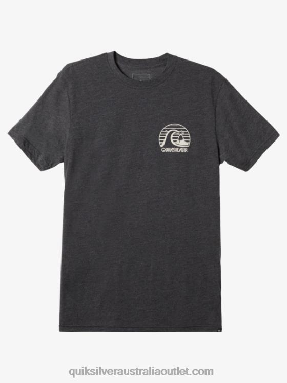 Quiksilver Men Bold Move Mod T-shirt H2N4B1140 charcoal heather