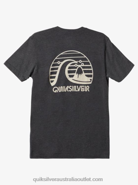 Quiksilver Men Bold Move Mod T-shirt H2N4B1140 charcoal heather