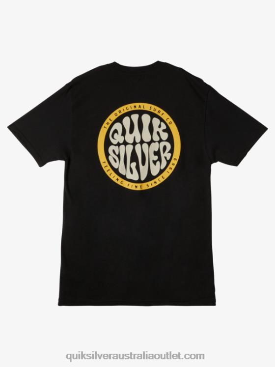 Quiksilver Men Bolder Type T-Shirt H2N4B46 black