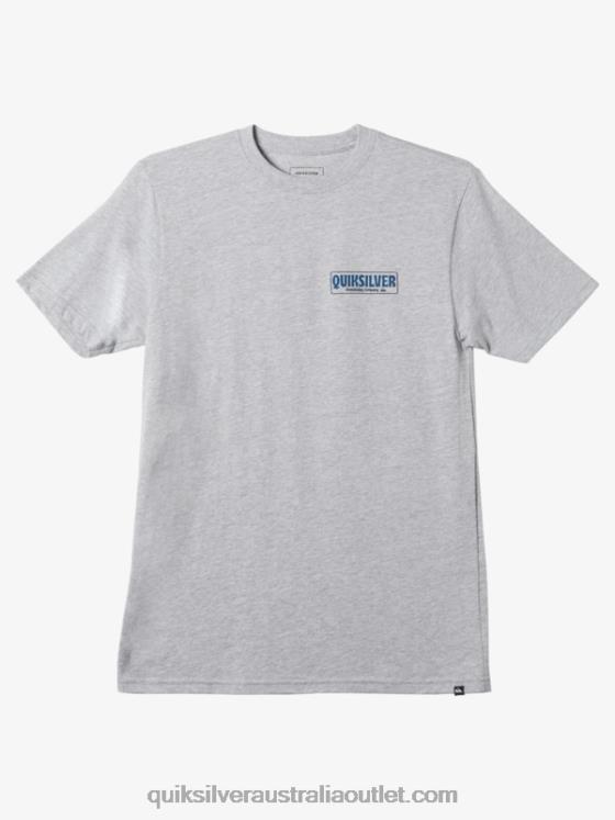 Quiksilver Men Break Time T-shirt H2N4B1192 athletic heather