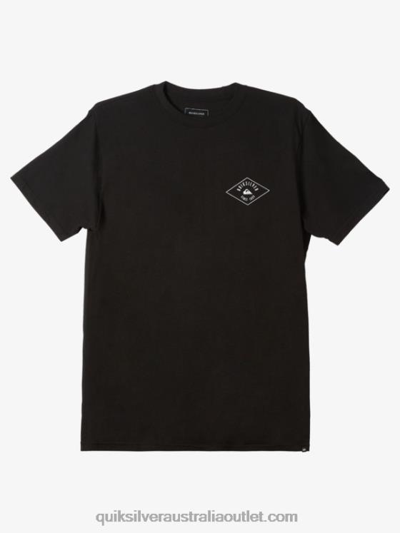 Quiksilver Men Circled Line T-shirt H2N4B1118 black