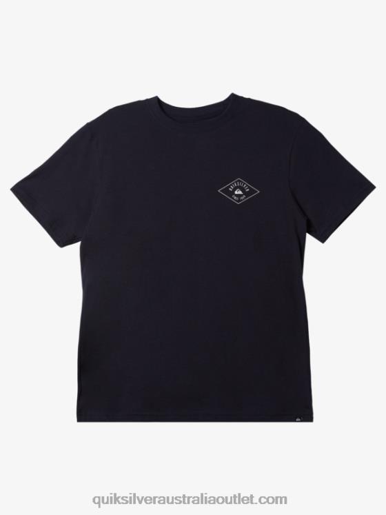 Quiksilver Men Circled Line T-shirt H2N4B1120 navy blazer