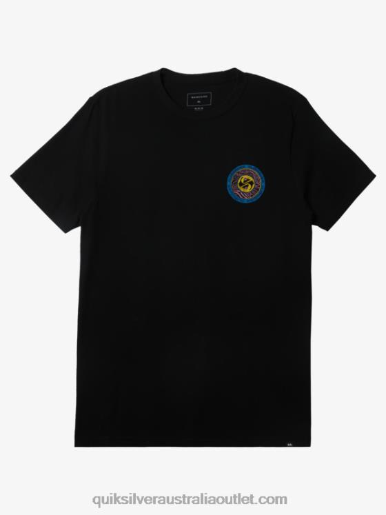 Quiksilver Men Circles End T-Shirt H2N4B308 black