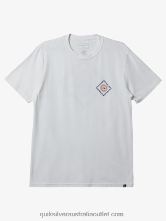 Quiksilver Men Clearview T-Shirt H2N4B394 white