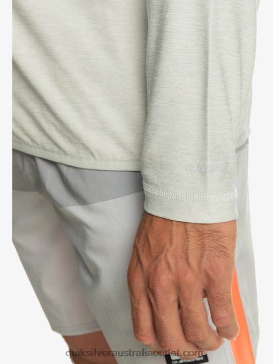 Quiksilver Men Coast Runner Long Sleeve T-Shirt H2N4B1347 gray violet heather