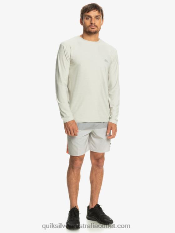 Quiksilver Men Coast Runner Long Sleeve T-Shirt H2N4B1347 gray violet heather