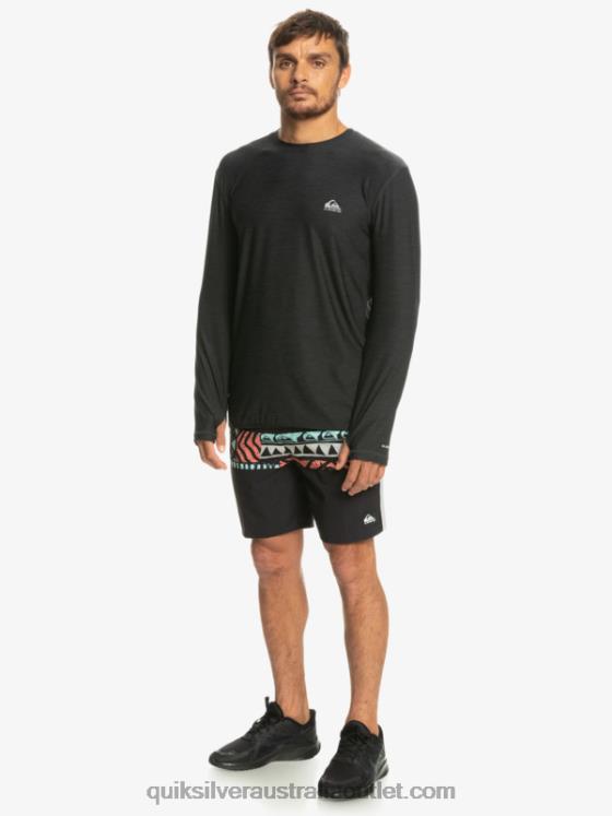 Quiksilver Men Coast Runner Long Sleeve T-Shirt H2N4B1348 phantom heather