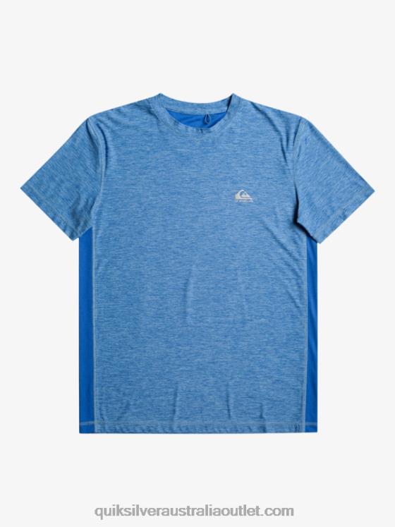 Quiksilver Men Coast Runner T-Shirt H2N4B1331 snorkel blue