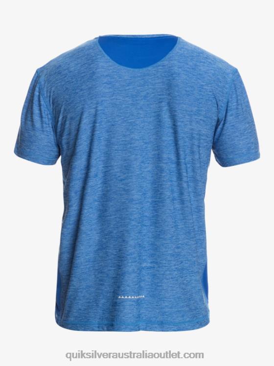 Quiksilver Men Coast Runner T-Shirt H2N4B1331 snorkel blue