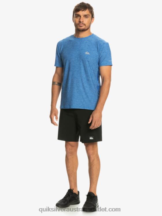 Quiksilver Men Coast Runner T-Shirt H2N4B1331 snorkel blue