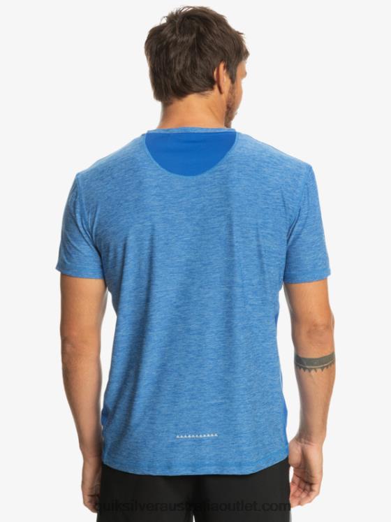 Quiksilver Men Coast Runner T-Shirt H2N4B1331 snorkel blue