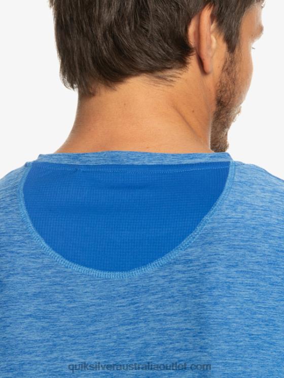 Quiksilver Men Coast Runner T-Shirt H2N4B1331 snorkel blue