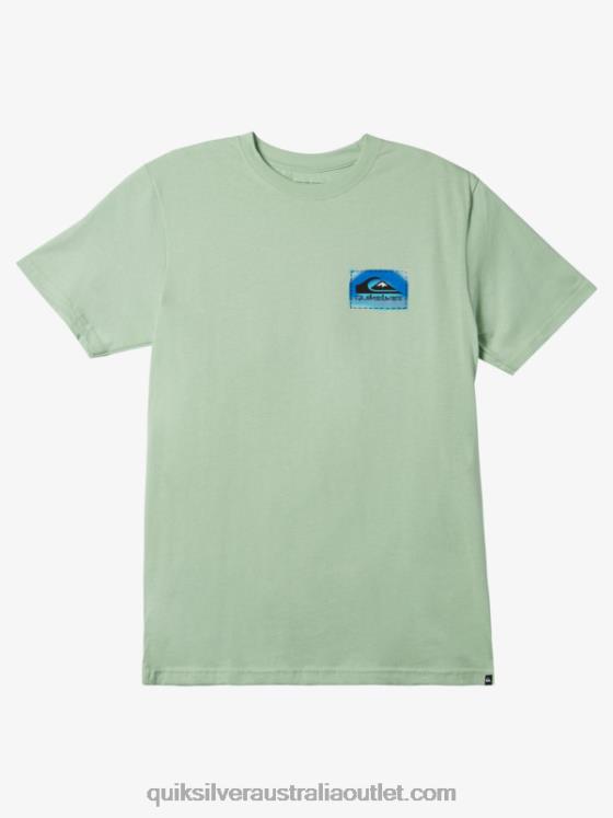 Quiksilver Men Color Flow T-shirt H2N4B1203 sprucestone