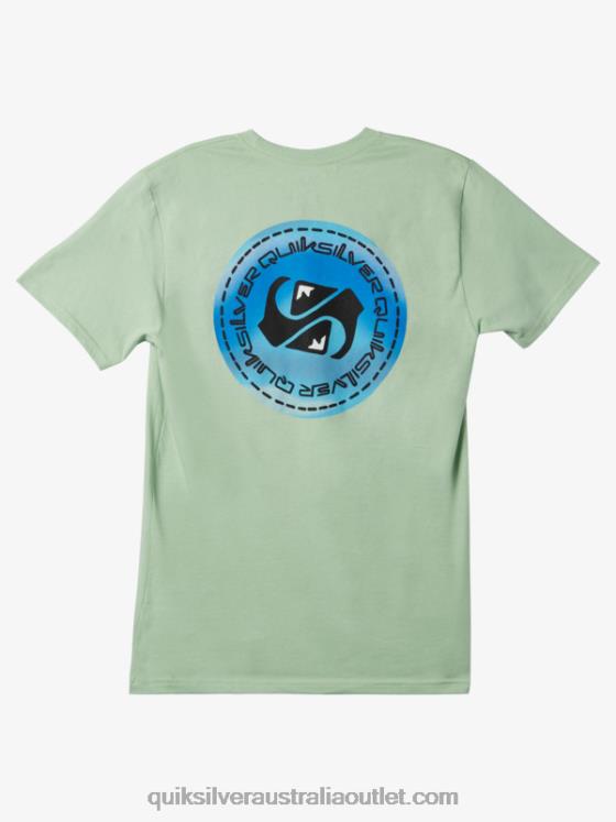 Quiksilver Men Color Flow T-shirt H2N4B1203 sprucestone