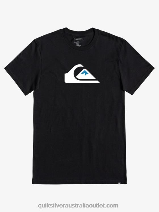 Quiksilver Men Comp Logo T-Shirt H2N4B1383 black