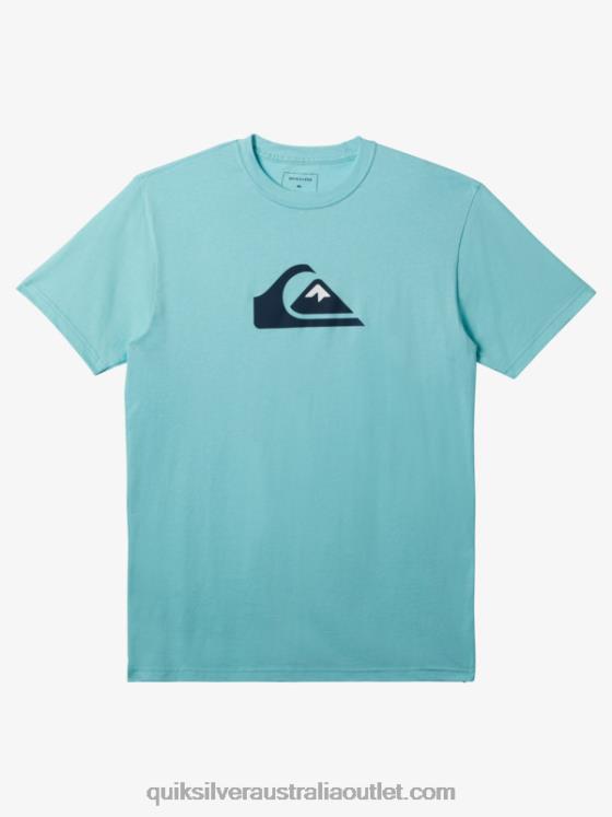 Quiksilver Men Comp Logo T-shirt H2N4B193 angel blue