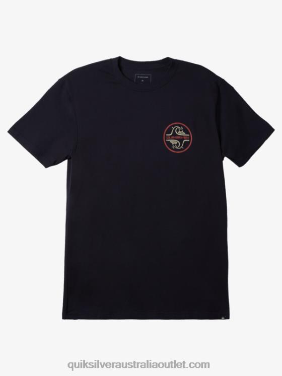 Quiksilver Men Core Bubble T-shirt H2N4B1025 navy blazer