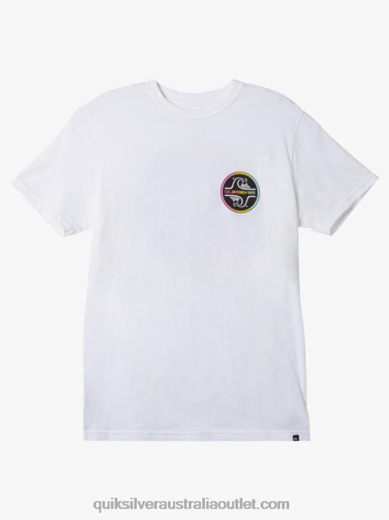 Quiksilver Men Core Bubble T-shirt H2N4B1027 white