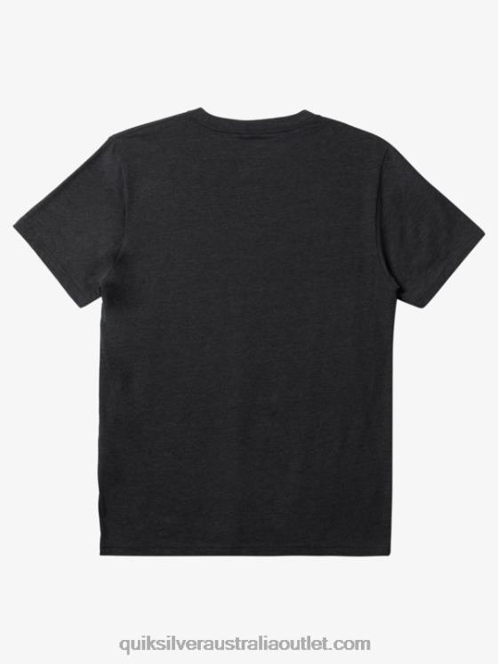 Quiksilver Men Core Lockup T-Shirt H2N4B159 charcoal heather