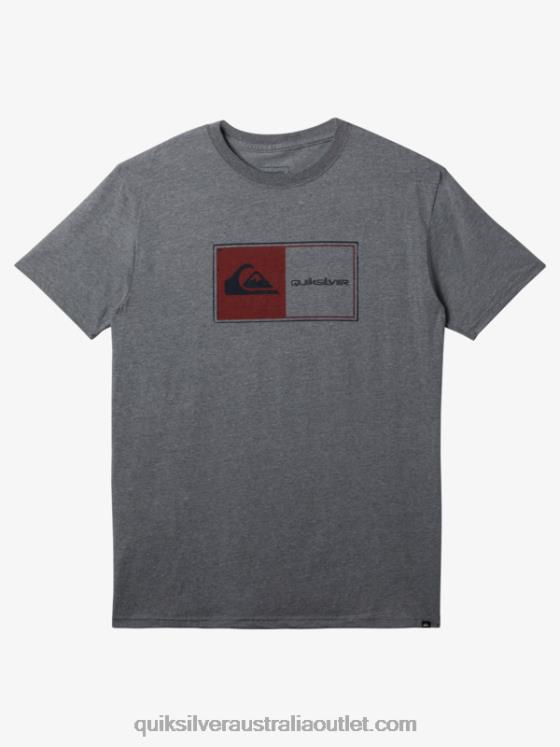 Quiksilver Men Core Lockup T-Shirt H2N4B160 medium grey heather