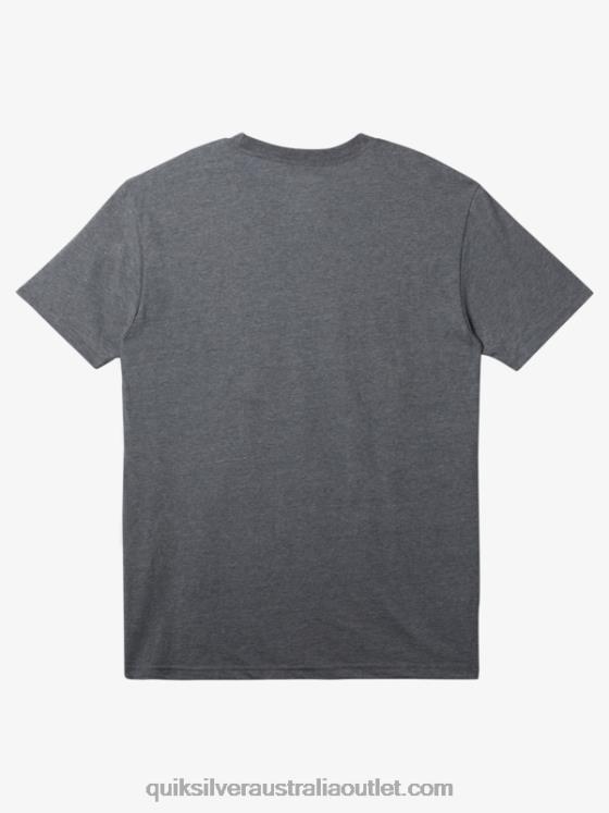 Quiksilver Men Core Lockup T-Shirt H2N4B160 medium grey heather