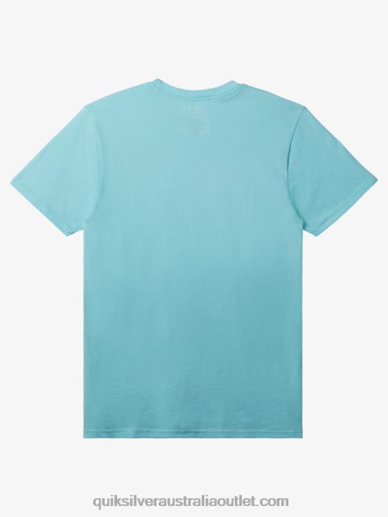 Quiksilver Men Core Lockup T-Shirt H2N4B161 angel blue heather