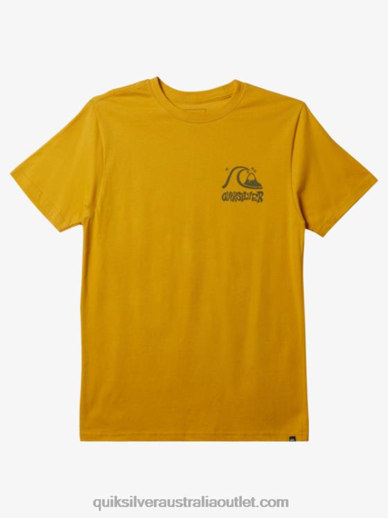 Quiksilver Men Escape Route T-Shirt H2N4B119 yolk yellow