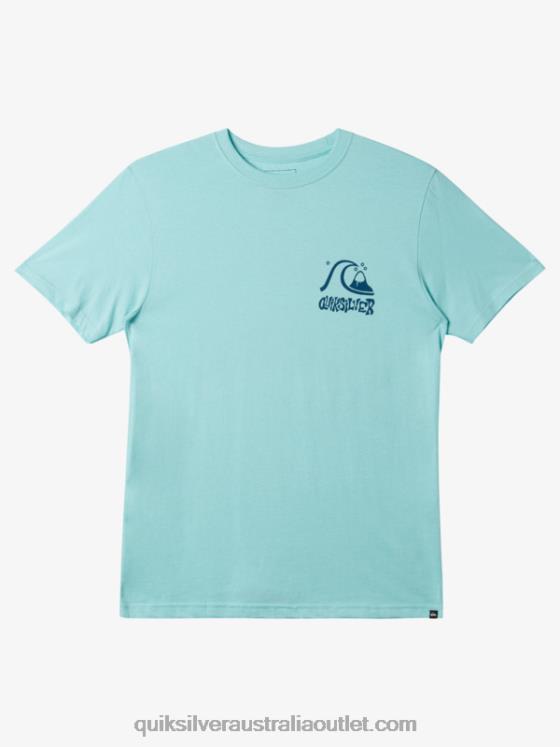 Quiksilver Men Escape Route T-Shirt H2N4B121 angel blue