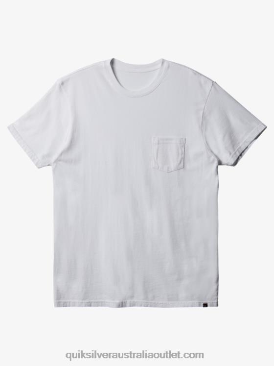 Quiksilver Men Everyday Pocket T-Shirt H2N4B893 white